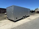 In Stock New 24 Foot Enclosed Car Hauler Trailers For Sale - Image 5