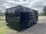 2024 Xtreme Cargo Black 8.5×20 Toy Hauler | Custom Blackout Trailer - Image 3
