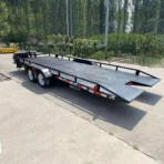Low Tilt Trailer 3 Tonne Tandem Trailer with Brake Tilting - Image 5