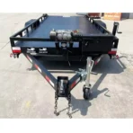Low Tilt Trailer 3 Tonne Tandem Trailer with Brake Tilting - Image 2